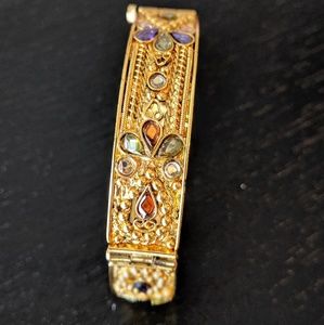Gold plated Indian Bangle